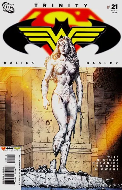 Trinity, Vol. 1 #21 comic book cover, 2008