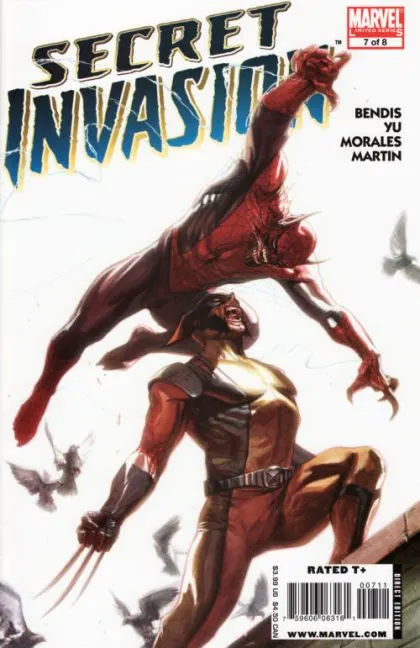 Secret Invasion, Vol. 1 #7 Gabriele Dell'Otto Regular comic book cover, 2008
