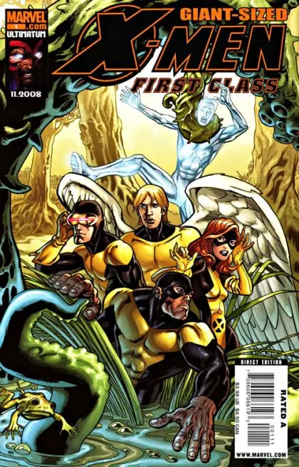 X-Men: First Class Giant-Size Special #1 comic book cover, 2008