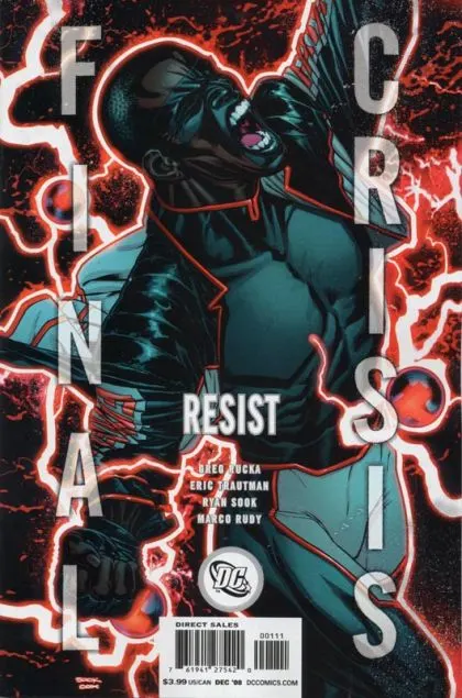 Final Crisis: Resist #1 Character Cover comic book cover, 2008