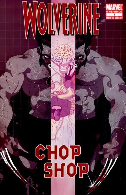 Wolverine: Chop Shop #1 comic book cover, 2009