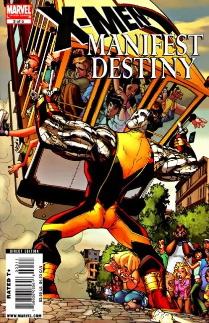 X-Men: Manifest Destiny #3 comic book cover, 2009