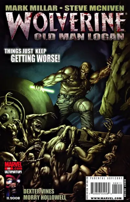 Wolverine, Vol. 3 #69 comic book cover, 2009
