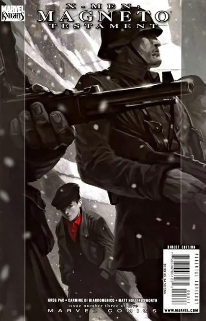 X-Men: Magneto Testament #3 comic book cover, 2009
