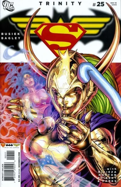 Trinity, Vol. 1 #25 comic book cover, 2008