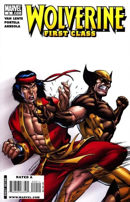Wolverine: First Class #9 comic book cover, 2009