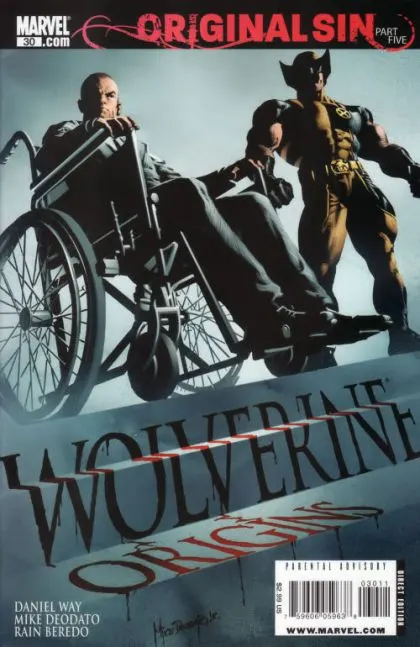 Wolverine: Origins #30 comic book cover, 2009