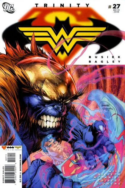 Trinity, Vol. 1 #27 comic book cover, 2008