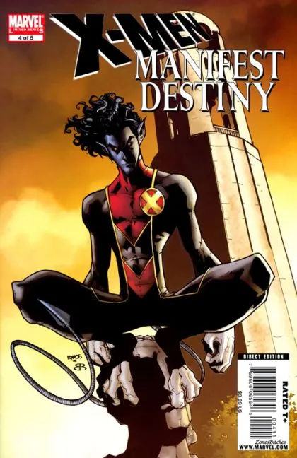 X-Men: Manifest Destiny #4 comic book cover, 2009