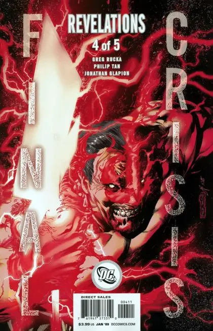 Final Crisis: Revelations #4 Character Cover comic book cover, 2009
