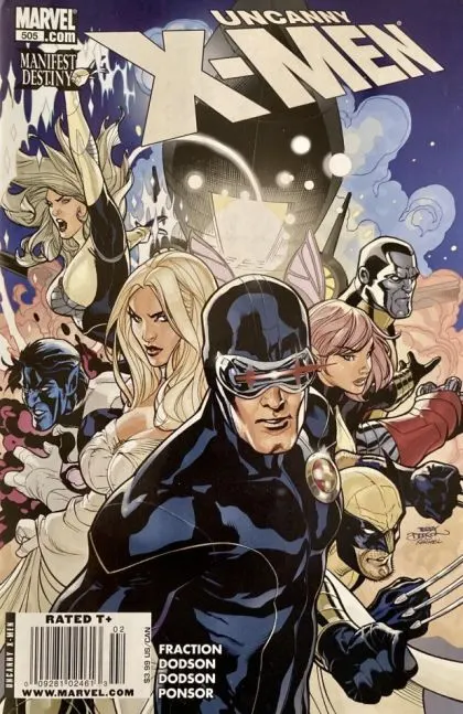 Uncanny X-Men, Vol. 1 #505 Terry Dodson Newsstand comic book cover, 2009