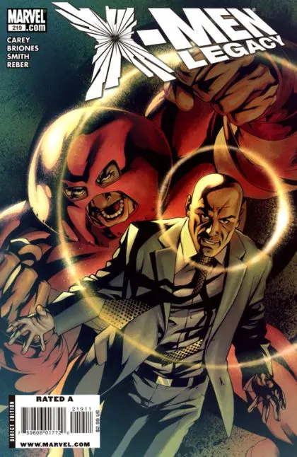 X-Men: Legacy, Vol. 1 #219 Mike McKone Regular comic book cover, 2009