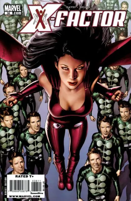 X-Factor, Vol. 3 #38 Mike Mayhew Regular comic book cover, 2009