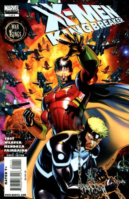 X-Men: Kingbreaker #1 comic book cover, 2009