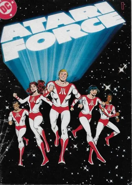 Atari Force, Vol. 1 #1 comic book cover, 1982