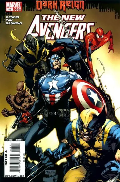 New Avengers, Vol. 1 #48 Billy Tan Regular comic book cover, 2009
