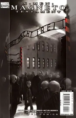 X-Men: Magneto Testament #4 comic book cover, 2009
