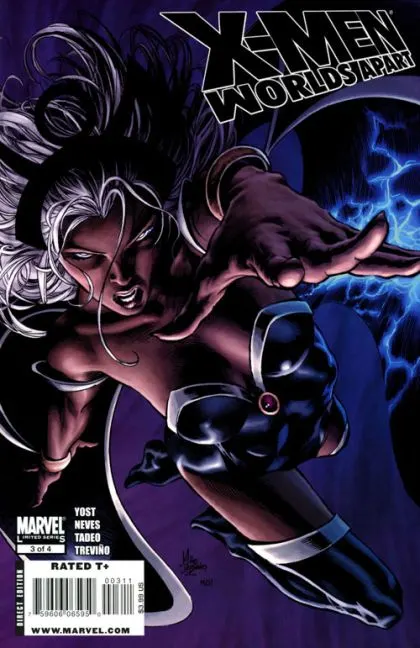 X-Men: Worlds Apart #3 comic book cover, 2009