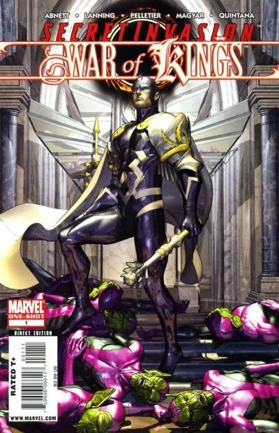 Secret Invasion: War of Kings #1 comic book cover, 2009