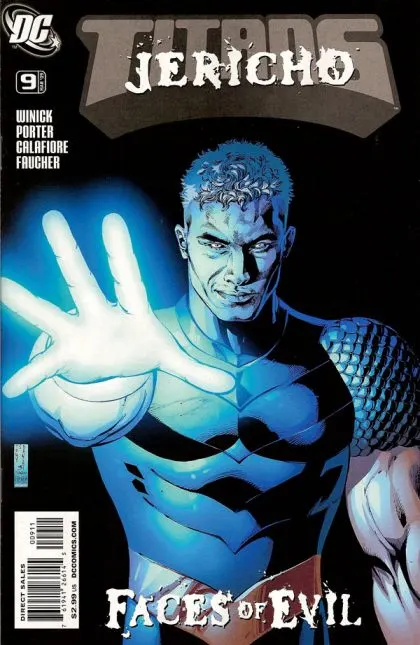 Titans, Vol. 2 #9 comic book cover, 2009