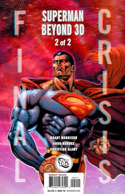 Final Crisis: Superman Beyond #2 Character Cover comic book cover, 2009