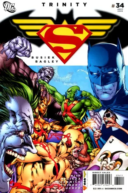Trinity, Vol. 1 #34 comic book cover, 2009