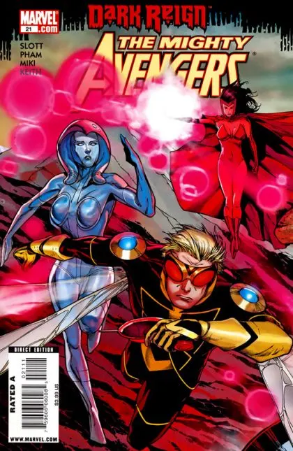 Mighty Avengers, Vol. 1 #21 Khoi Pham Error Regular comic book cover, 2009