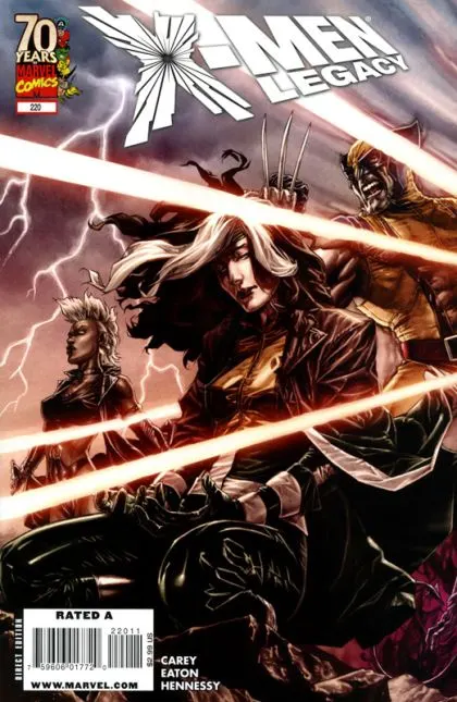 X-Men: Legacy, Vol. 1 #220 Lee Bermejo Regular comic book cover, 2009