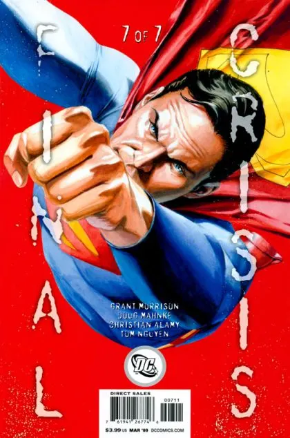 Final Crisis #7 J.G. Jones Regular comic book cover, 2009