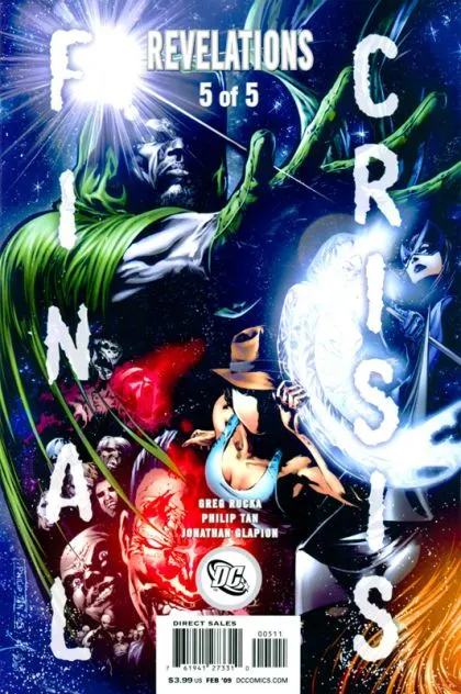 Final Crisis: Revelations #5 Character Cover comic book cover, 2009