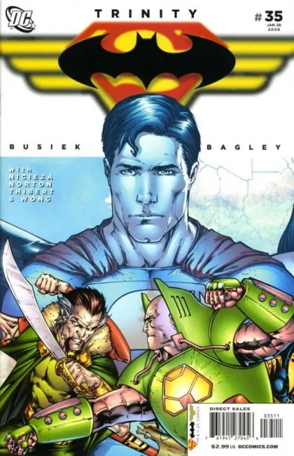 Trinity, Vol. 1 #35 comic book cover, 2009