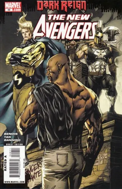 New Avengers, Vol. 1 #49 Billy Tan Regular comic book cover, 2009