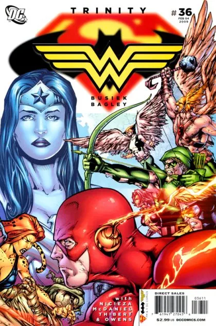 Trinity, Vol. 1 #36 comic book cover, 2009