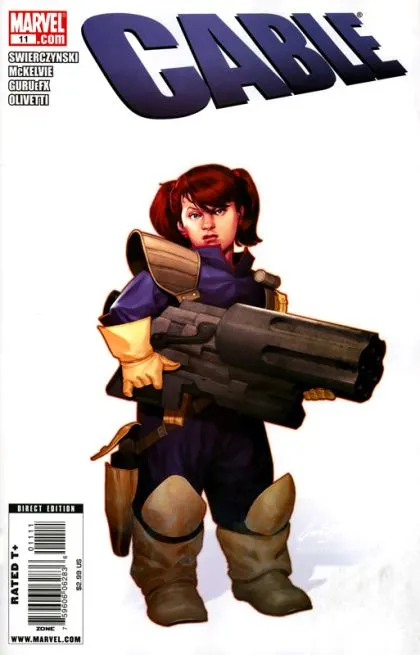 Cable, Vol. 2 #11 comic book cover, 2009