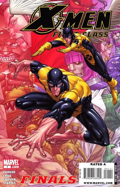 X-Men: First Class Finals #1 comic book cover, 2009