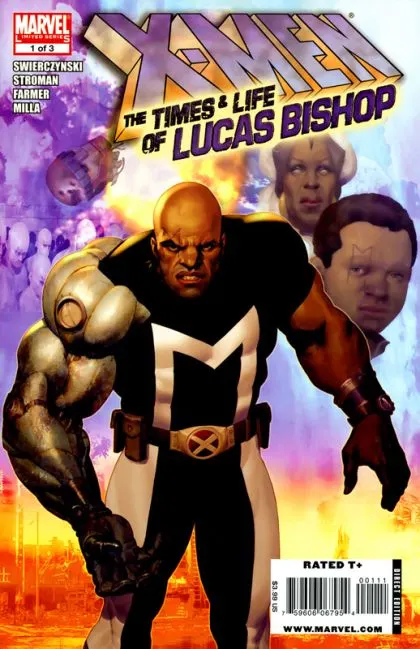 X-Men: The Times & Lives of Lucas Bishop #1 comic book cover, 2009