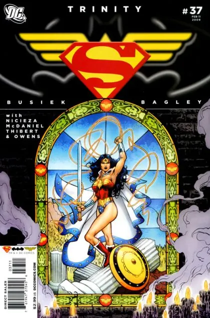 Trinity, Vol. 1 #37 comic book cover, 2009