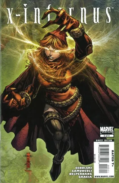 X-Infernus #3 comic book cover, 2009