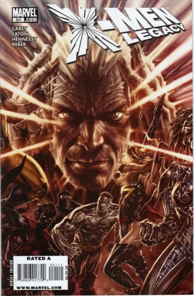 X-Men: Legacy, Vol. 1 #221 Lee Bermejo Regular comic book cover, 2009