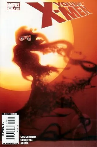 Young X-Men #11 comic book cover, 2009