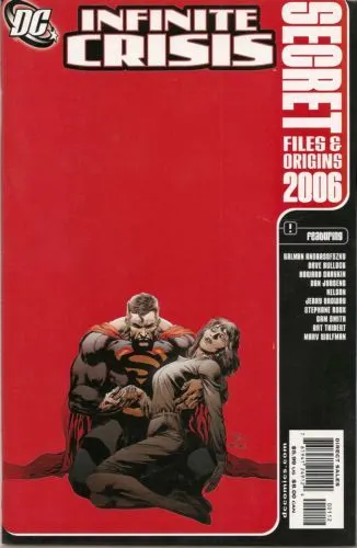 Infinite Crisis: Secret Files & Origins 2006 #1 2nd Printing comic book cover, 2006