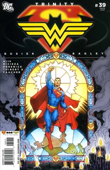 Trinity, Vol. 1 #39 comic book cover, 2009