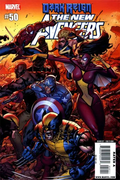 New Avengers, Vol. 1 #50 Billy Tan Regular comic book cover, 2009