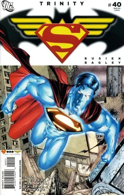 Trinity, Vol. 1 #40 comic book cover, 2009