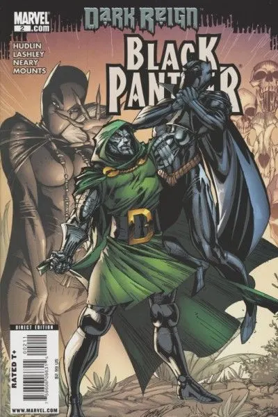 Black Panther, Vol. 5 #2 J. Scott Campbell Regular comic book cover, 2009