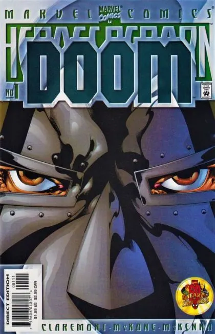 Heroes Reborn: Doom #1 comic book cover, 2000