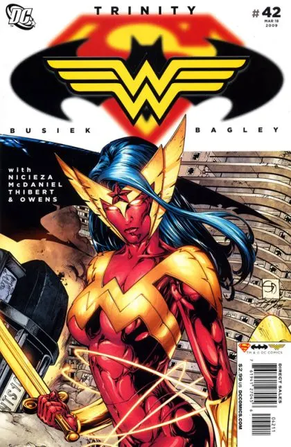 Trinity, Vol. 1 #42 comic book cover, 2009