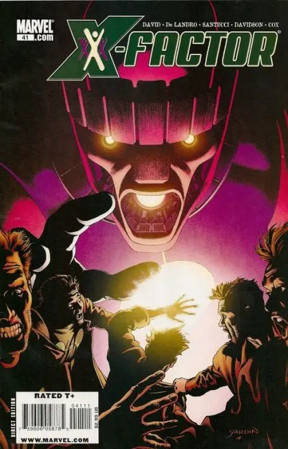 X-Factor, Vol. 3 #41 David Yardin Regular comic book cover, 2009
