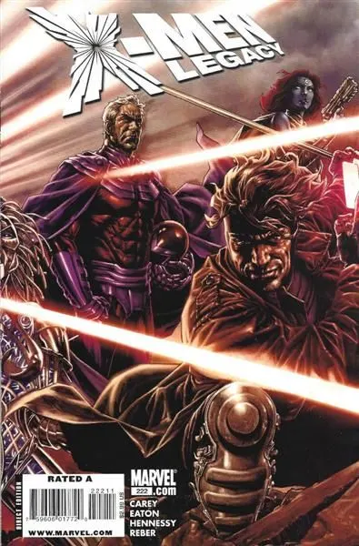 X-Men: Legacy, Vol. 1 #222 Lee Bermejo Regular comic book cover, 2009