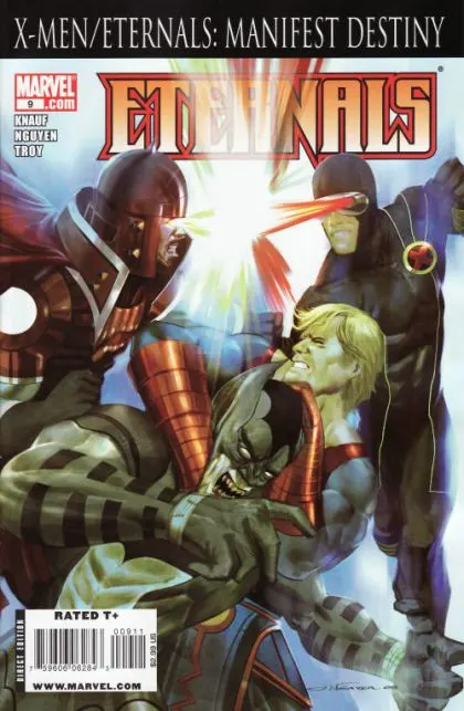 Eternals, Vol. 4 #9 comic book cover, 2009